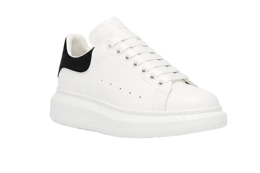 Alexander McQueen white sneaker three-quarter view