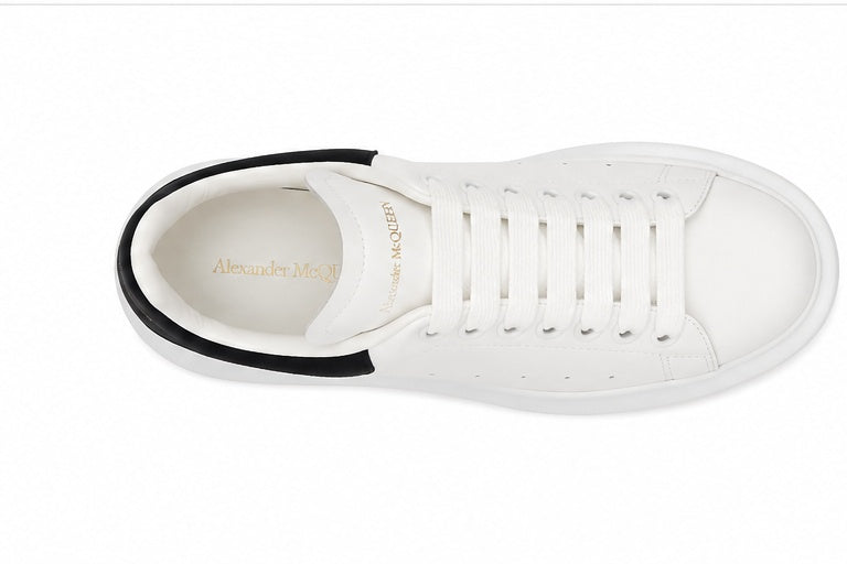 Alexander McQueen white sneaker top view