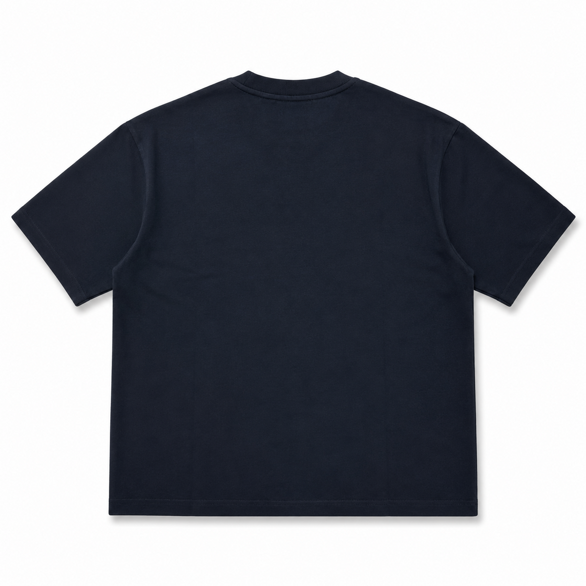 Black box fit T-shirt back view