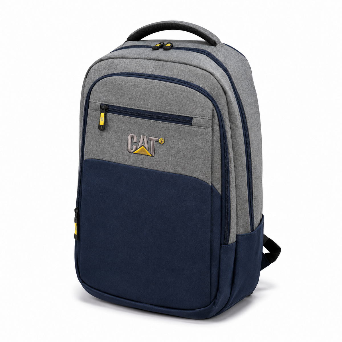 THE DESCENTS Essential Backpack in grey and navy